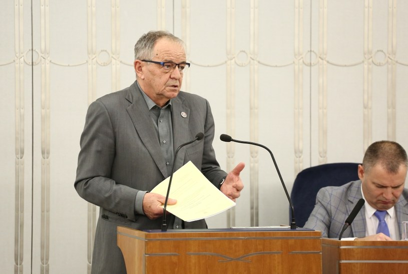 Jerzy Fedorowicz w Senacie /Mateusz Wlodarczyk /Agencja FORUM