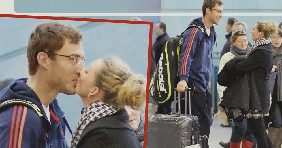 Jerzy Janowicz i Marta Domachowska /- /Życie na gorąco