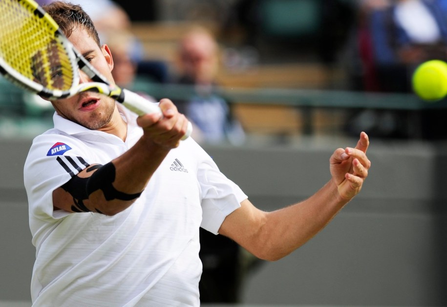 Jerzy Janowicz /TOM HEVEZI /PAP/EPA