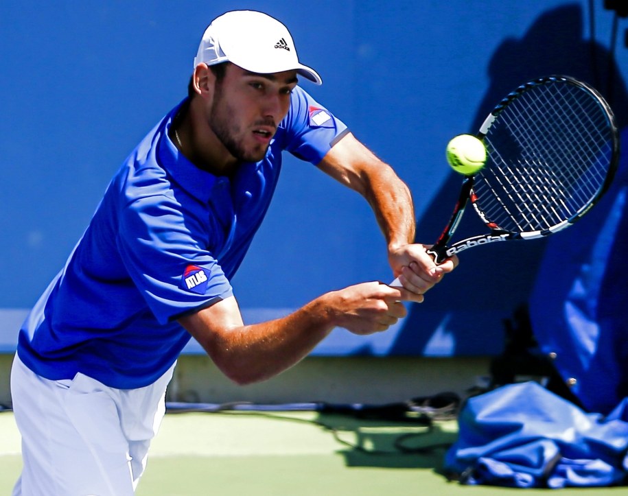 Jerzy Janowicz //TANNEN MAURY /PAP/EPA