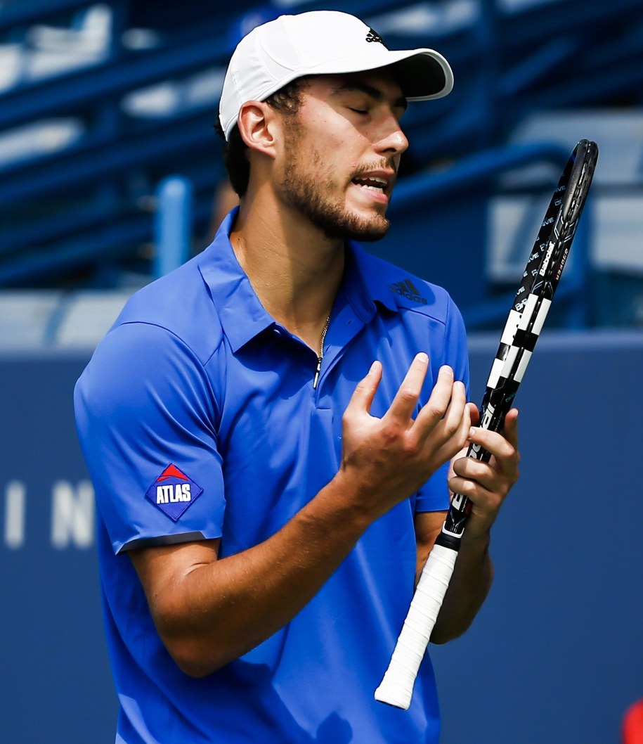 Jerzy Janowicz /PAP/EPA/TANNEN MAURY  /PAP/EPA