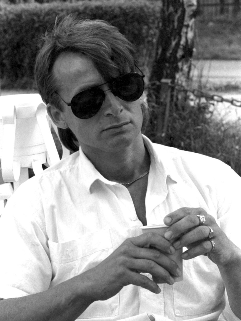 Jerzy Kalibabka ps. Tulipan na zdjęciu z 1992 roku / 	Edward Iwanek /PAP