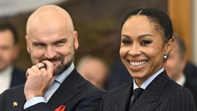 Jerzy Kalina, Rafał Brzoska, Omenaa Mensah - prezydent wręczył odznaczenia