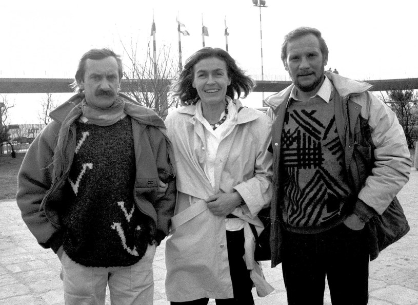 Jerzy Kukuczka (z prawej) wraz z Wandą Rutkiewicz i Krzysztofem Wielickim /East News