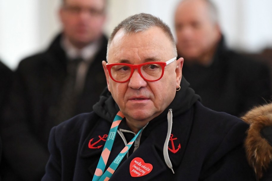 Jerzy Owsiak przybył na pogrzeb Pawła Adamowicza / 	Adam Warżawa    /PAP
