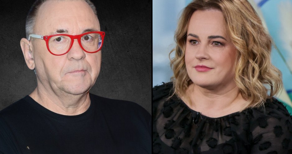 Jerzy Owsiak żegna Joannę Kołaczkowską /AKPA /MWMedia/AKPA