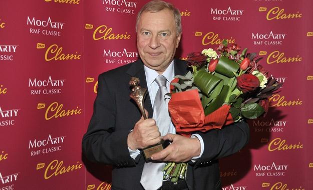 Jerzy Stuhr odebrał statuetkę w kategorii Człowiek Roku /AKPA