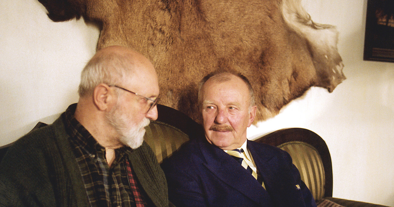 Jerzy Turek i Henryk Machalica w "Złotopolskich" /Niemiec /AKPA