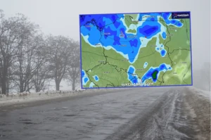 Jesień w lutym trwa. Niebo pełne chmur