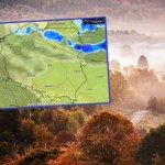 temperatury Jesień w pełni: Ciepło już było