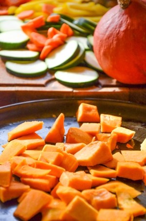 Jesień w pełni: do curry przyda się dynia, marchew, cukinia i papryka /Malwina Zaborowska /RMF FM