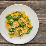 kasza Jesienią robię kaszotto z dynią i szpinakiem. Rodzina prosi o więcej
