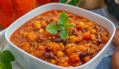 Jesienne chili con carne. Bez tego dodatku nie może się obejść