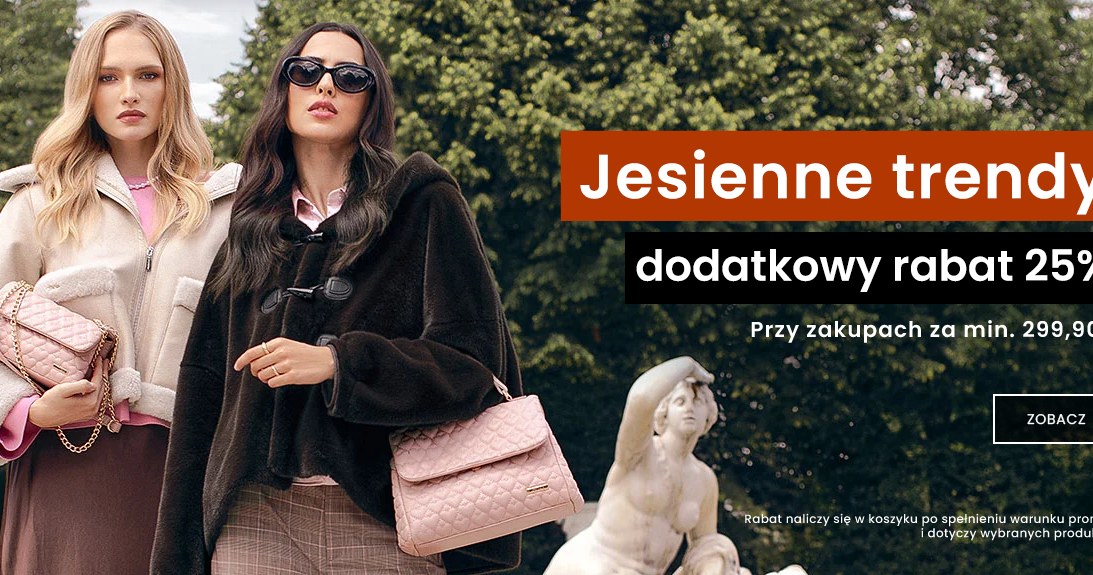 Jesienne trendy z dodatkowym rabatem 25% /Wittchen /INTERIA.PL