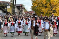 Jesienny redyk przeszedł przez Szczawnicę