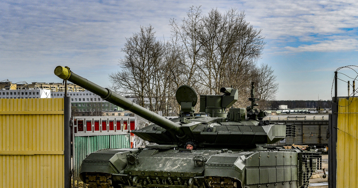 Jeśli nagrany T-90M naprawdę został zniszczony w regionie Bachmutu, mógł także należeć do oddziałów jednostek powietrzno-desantowych VDV, które w ostatnich miesiącach miały otrzymać nowe czołgi /Ministerstwo Obrony Rosji /Wikimedia