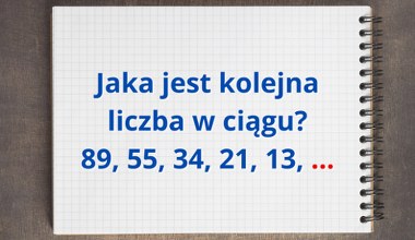 Jeśli odgadniesz kolejną liczbę, jesteś geniuszem. Spróbujesz?
