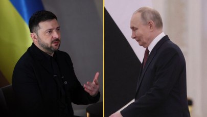"Jeśli się odważy". Zełenski zaprasza Putina do Kijowa