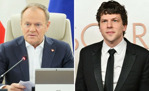 Jesse Eisenberg mówił o ćwiczeniach wojskowych w Polsce. Tusk: Przygotuj się
