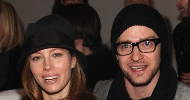 Jessica Biel i Justin Timberlake, fot. Astrid Stawiarz &nbsp; /Getty Images/Flash Press Media