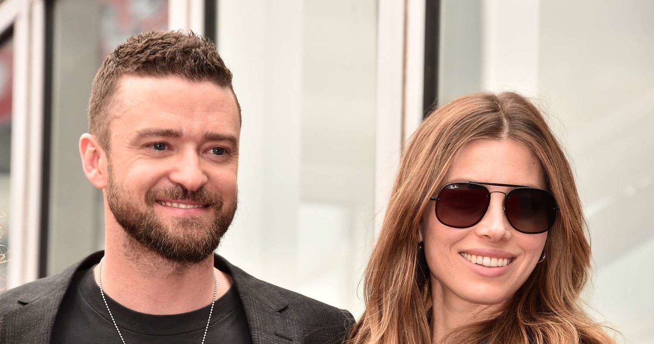 Jessica Biel i Justin Timberlake są bardzo szczęśliwą parą /AFP