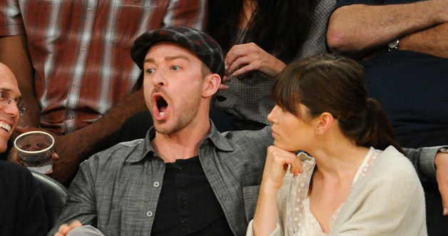 Jessica Biel i Justin Timberlake /Noel Vasquez /Getty Images