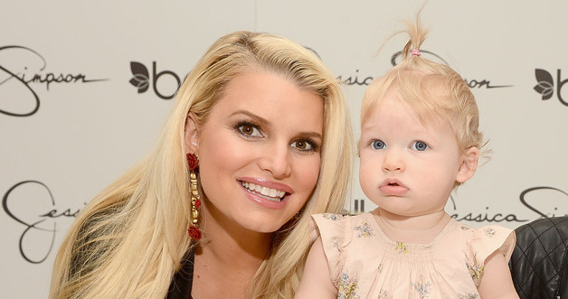 Jessica Simpson z córeczką /Jamie McCarthy /Getty Images