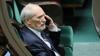 Jest akt oskarżenia przeciwko Antoniemu Macierewiczowi