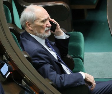 Jest akt oskarżenia przeciwko Antoniemu Macierewiczowi