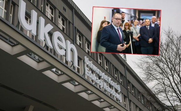 Jest decyzja w sprawie rektora UKEN. Rygor natychmiastowej wykonalności