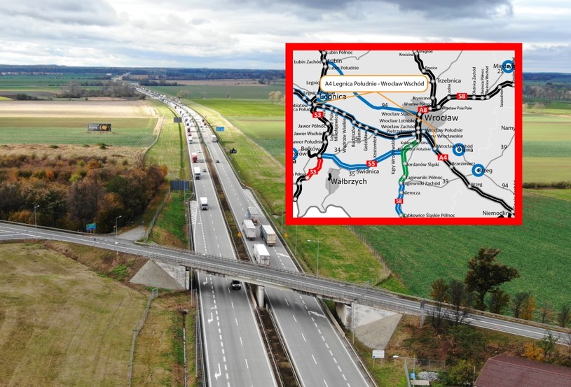 Jest kluczowa decyzja w sprawie newralgicznego odcinka autostrady A4 /GDDKiA