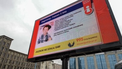 Jest list gończy za ojcem 3-letniego Fabiana