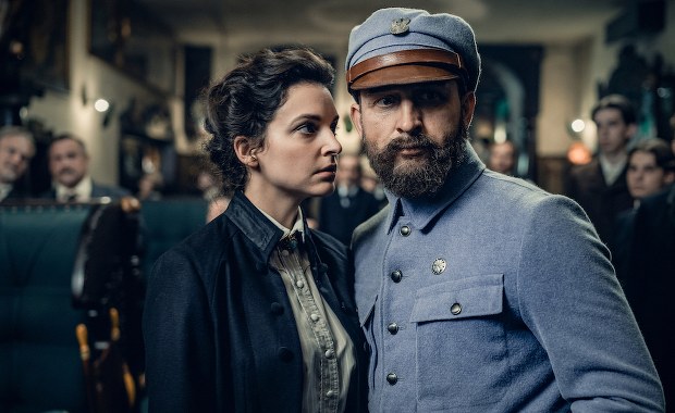 Jest pierwszy fragment filmu "Piłsudski" z Borysem Szycem w roli głównej