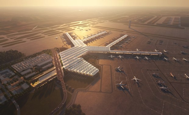 Jest projekt terminala CPK. Wiadomo, jak będzie wyglądał