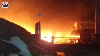 Jest śledztwo ws. pożaru zakładu utylizacji opon na Lubelszczyźnie 