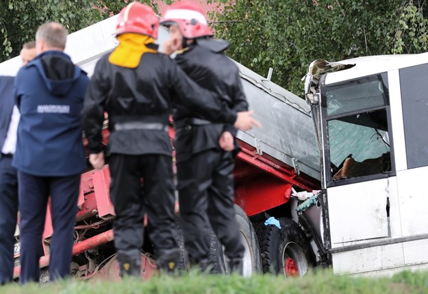 Jest śledztwo ws. wypadku w Świniarsku / 	Grzegorz Momot    /PAP