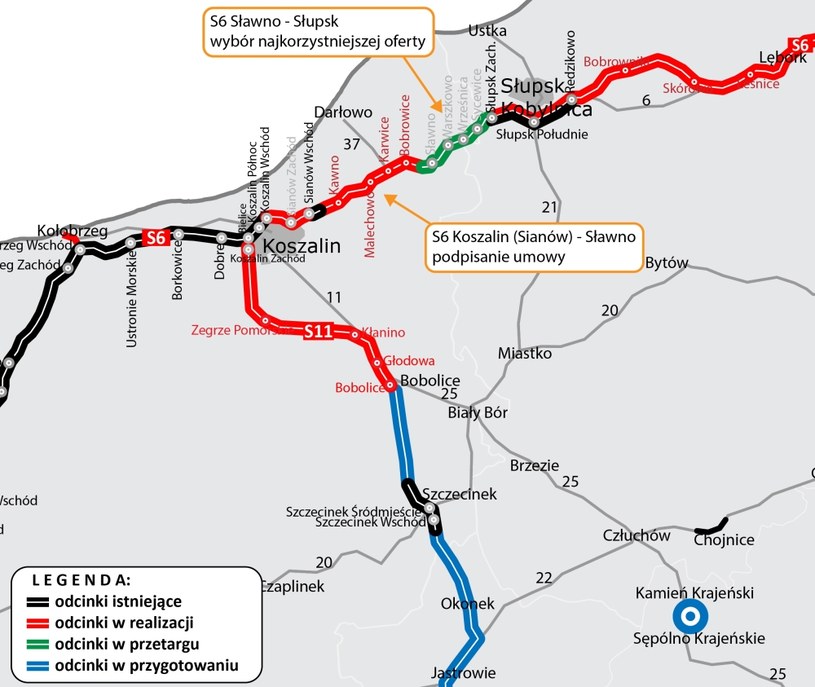 Jest umowa na kolejny, ważny odcinek drogi S6. Budowa ruszy już wkrótce