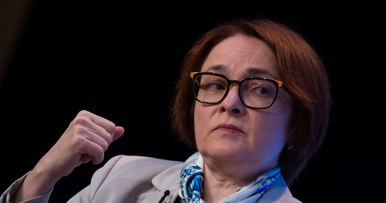 Jest wniosek do Międzynarodowego Trybunału Karnego o aresztowanie szefowej Banku Rosji. Na zdj. prezes Centralnego Banku Rosji Elwira Nabiullina /AFP