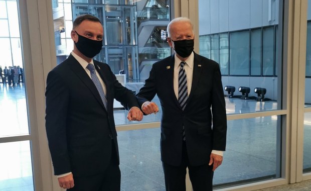 Jeszcze w tym miesiącu spotkanie Duda - Biden? Kancelaria o to zabiega