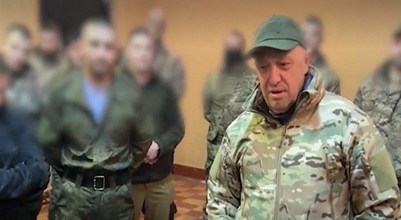 Jewgienij Prigożyn poinformował o zakończonym kontrakcie pierwszej grupy więźniów /RIA Novosti /Telegram