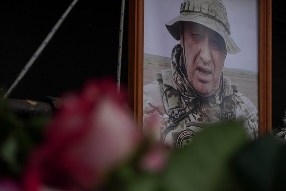 Jewgienij Prigożyn prawdopodobnie zginął w zestrzeleniu należącego do niego samolotu /STRINGER /PAP/EPA