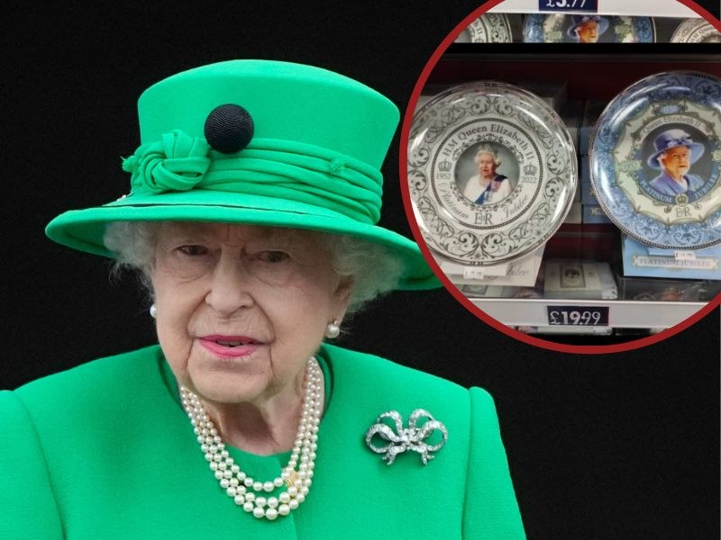"Jeżdżą pod pałac składać kwiaty, wystawiają flagi w oknach, robią, co mogą, by ją upamiętnić" - Brytyjczycy opłakują królową /Instagram /Getty Images