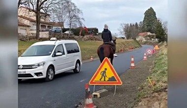 Jeździ do pracy na koniu, bo nie stać go na paliwo do samochodu