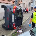 Jeździł po chodnikach i potrącił sześć osób. Dramatyczne nagranie