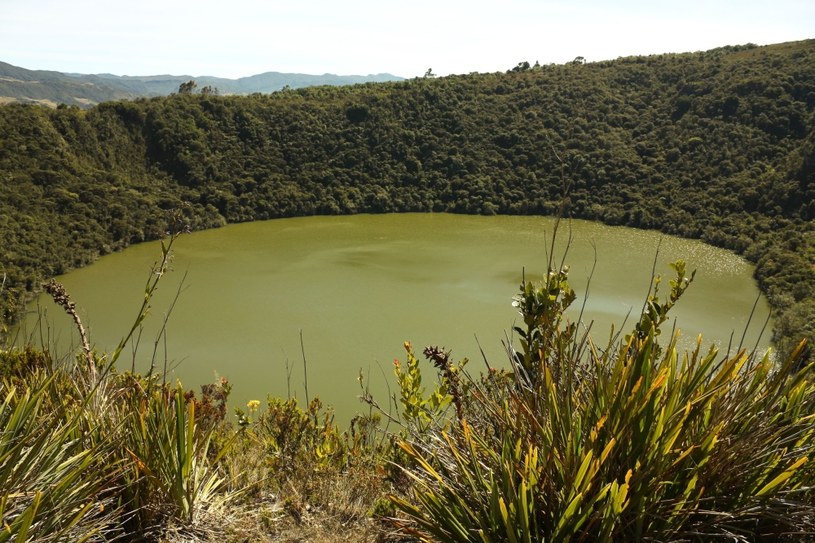 Jezioro Guatavita w Kolumbii /123RF/PICSEL