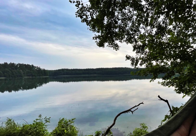 Jezioro Jegocin należy do jednych z najczystszych w Polsce /Estera Oramus /archiwum prywatne