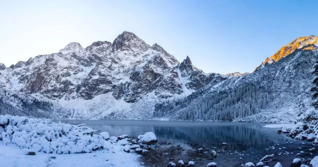 Jezioro Morskie Oko zimą /Canva Pro