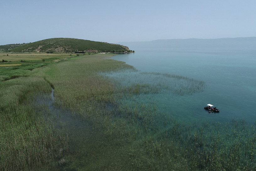Jezioro Ochrydzkie, stanowisko Lin 3 w Albanii. Zdjęcie z wykopalisk prowadzonych latem 2021 roku. /Johannes Reich/Universität Bern /materiały prasowe