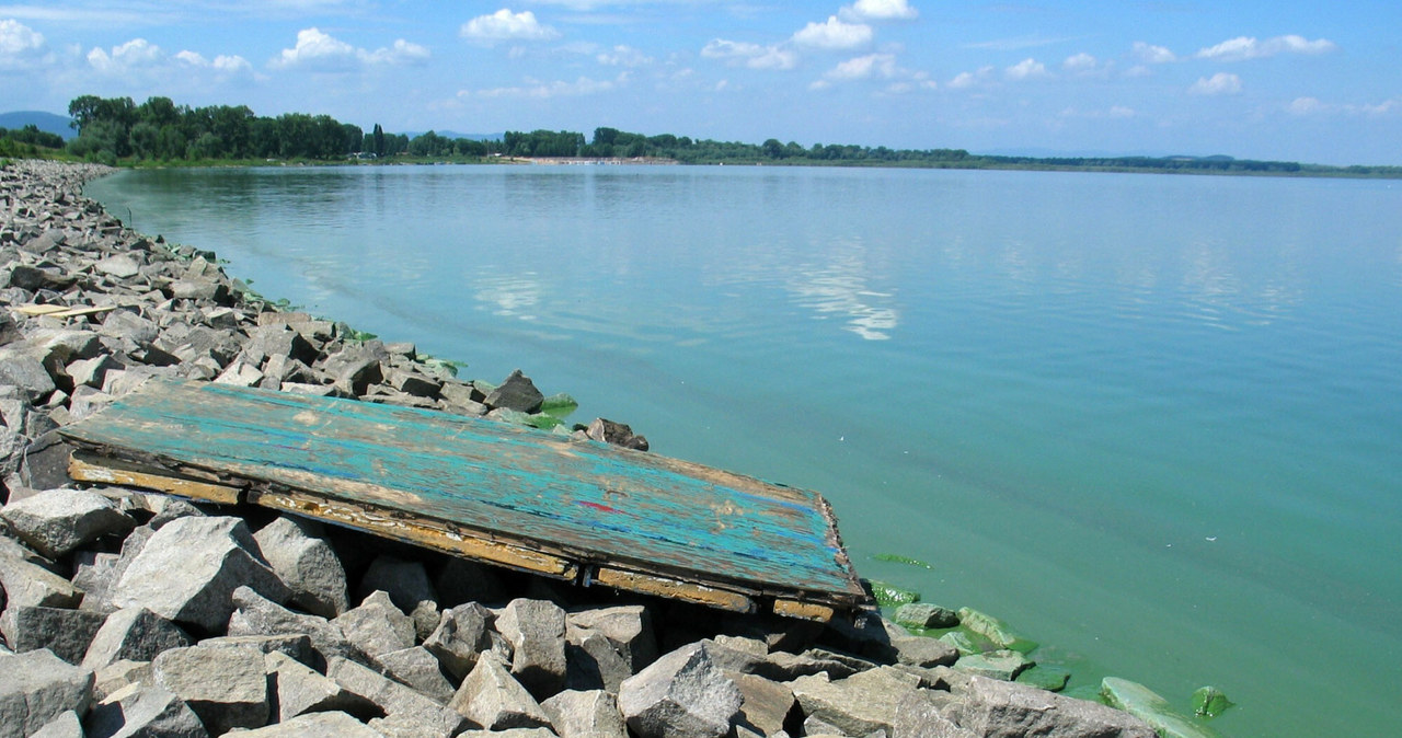 Jezioro Otmuchowskie - na Nysie Kłodzkiej w dorzeczu Odry (wybudowali go Niemcy w latach 30. ubiegłego wieku) /Adrian Slazok/REPORTER /Reporter