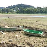 Jezioro Solińskie wysycha. Zdjęcia nie zostawiają złudzeń